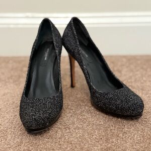 Ann Taylor Black Stiletto Heels